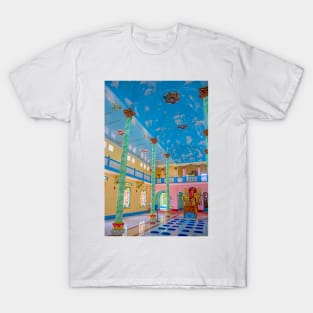 Interior of the Cao Dai Temple, Long Xuyen, Vietnam T-Shirt